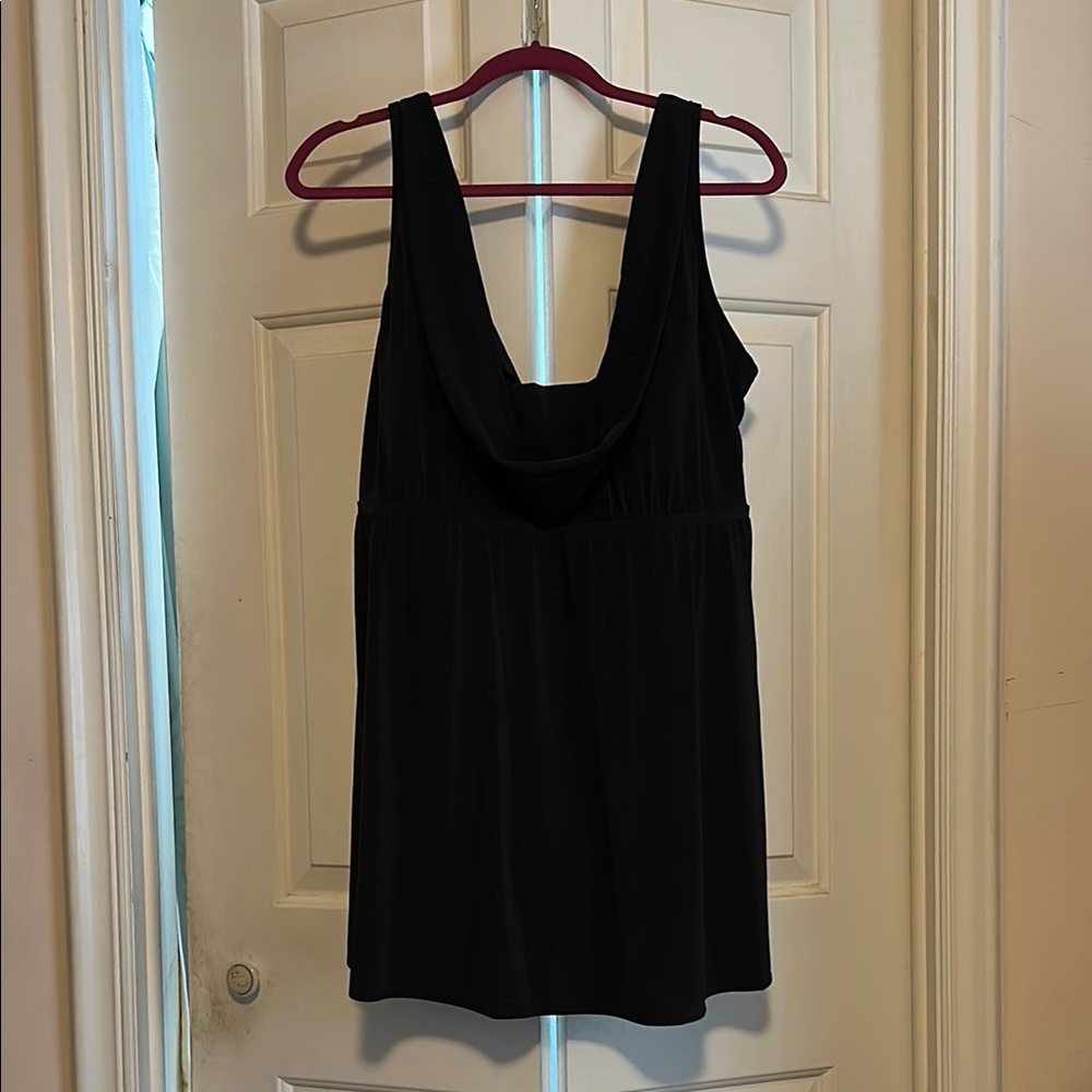 Elegant Black bathing suit dress